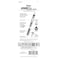 Pentel EnerGel RTX Retractable Liquid Gel Pen 03mm Needle Tip Extra Fine Line Blue Ink Pack of 3 BLN73BP3C