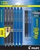 PILOT FriXion Erasable Pens Retractable Gel Ink 6 Pack 3 Black 3 Blue 4 Bonus Refills Fine Point 07mm Erasable Gel Pens