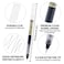 RIANCY 12 Pack Black Liquid Ink Rollerball Gel Pens 05mm Extra Fine Point Tip Smooth Writing Quick Drying No Smear No Bleed for Journaling Drawing Sketching School Notes Art Supplies