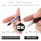 RIANCY 12 Pack Black Liquid Ink Rollerball Gel Pens 05mm Extra Fine Point Tip Smooth Writing Quick Drying No Smear No Bleed for Journaling Drawing Sketching School Notes Art Supplies