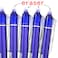 sencoo 5 pack Erasable Blue Gel Pens Retractable Erasable Blue Ink Rollerball Pens Students Stationery Office Pens School Prize Girl Gift Pens