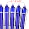 sencoo 5 pack Erasable Blue Gel Pens Retractable Erasable Blue Ink Rollerball Pens Students Stationery Office Pens School Prize Girl Gift Pens