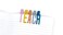 SNIFTY Word Play Pens TEACH Black ink gel pen set of 5