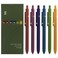 UIXJODO Gel Pens 6 Pcs Black Ink Pens for Women 05mm Fine Point Smooth Writing Pens HighEnd Series Retractable Pens for Journaling Note Taking 6 Pcs Gold Vintage