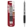 Uni-Ball uniball 207 Retractable Gel Pens Medium Point 07mm Black 2 Pack