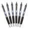 Uni-Ball UniBall Signo 207 Retractable Gel Pen 038mm UltraMicro Point Black Pack of 6