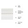 Uni-Ball UniBall Signo Broad Point Gel Impact Pen White Ink 3 pens per Pack japan import 3 pack DESIGN 1 9 in total