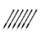 Uni-Ball UniBall Signo UM153 Gel Ink Rollerball Pen 10mm Broad Point BlueBlack Ink Pack of 6