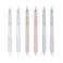 UPENOTE 6pcs Gel Pen set Black Ink Pens 018mm 028mm 038mm Ultra Fine point Smooth Writing Pens with Silicone Grip Retractable Cute Pens for Journaling NoteTaking sketching drawing stationery