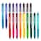 Vanstek 18 Colors Retractable Erasable Gel Pens Clicker Fine Point07 Make Mistakes Disappear Premium Comfort Grip for Drawing Writing Planner and Crossword Puzzles