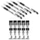 signo Very smooth Uniball Signo Dx UM151 Gel Ink Pen 038 mm x 5 Pcs Black with 5 Reffils