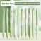 VideMundi 10 Count Pastel Gel Ink Pen SetCute Note Taking 05mm Fine Point Retractable 10 Count Black Ink Pens with for Writing Journaling School Office Green