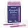 WRITECH Retractable Gel Ink Pens 07mm Medium Point RedInk Color Pen for Journaling Smooth Writing Fine Tip Quickdry Ink No Bleed Set 10ct