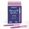 WRITECH Retractable Gel Ink Pens 07mm Medium Point RedInk Color Pen for Journaling Smooth Writing Fine Tip Quickdry Ink No Bleed Set 10ct
