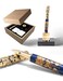 ARTEX Executive Rollerball Pen Sets With StandMuseum CollectionsCrafting Timeless BeautyLuxury Pen Gift Office Desk Decor German SCHMIDT refill Solid Metal Marble Texture