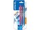 PILOT Pilot Frixion Clicker Retractable Erasable Rollerball 07 mm Tip VioletPinkTurquoise Pack of 3
