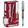 Uni-Ball uniball uniball Vision Elite Rollerball Pens with 05mm Fine Point Micro Tip Blue 12 Count