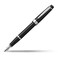 Cross Bailey Light Polished Black Resin Medium Nib Fountain Pen Professional Pen for Effortless Writing Journaling NoteTaking More Black Ink Easy Handling Includes Gift Box