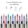 Frienda 12 Pieces Rolling Ball Pens 05 mm Japanese Quick Drying Fine Point Pens Liquid Ink Smooth Writing for Office Student Back to School SuppliesClassic Colors