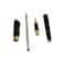 Gullor Luxury Roller Ball Pen Jinhao 1200 Black with Golden Dragon Clip Nice Gift Pen