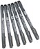 PETER PAUPER PRESS Studio Series MicroLine Pigment Ink Pen Set Set of 6