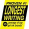 PILOT Pilot Precise V10 RT Retractable Liquid Ink Rollerball Pens Bold Point 10mm Purple Ink 6 Count