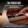 Scriveiner Black Green Rollerball Pen Stunning Luxury Pen Chrome Finish Schmidt Ink Refill Best Roller Ball Pen Gift Set for Men Women Professional Executive Office