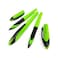 AIR Micro UniBall 05mm Fine Rollerball Blue Ink Green Barrel 3 Pack