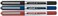 Uni-Ball uniball EYE MICRO UB150 MIXED PACK OF 3 1 x Black 1 x Blue 1 x Red