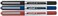 Uni-Ball uniball EYE MICRO UB150 MIXED PACK OF 3 1 x Black 1 x Blue 1 x Red