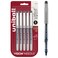 Uni-Ball uniball Vision Needle Rollerball Pens Fine Point 07mm Black 5 Pack