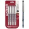 Uni-Ball uniball Vision Needle Rollerball Pens Fine Point 07mm Black 5 Pack