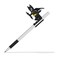 IQ LEGO Gel Pen with Batman Minifigure Black Gel Pen 52864