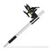IQ LEGO Gel Pen with Batman Minifigure Black Gel Pen 52864