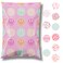 Pretty Package Store 6x9 Designer Poly Mailer 100 Pack Heavy Duty Waterproof Self Seal Shipping Bags for Small Business Large Mailing Envelopes Bulk Tear Resistant Cute Packaging Smiley Face