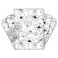 Pro Supply 10x13 100 Black and White Sketched Floral Summer Designer Poly Mailers Waterproof Self Sealing Tear Resistant Polymailers Shipping Envelopes Premium Printed Bags For Small Businesses