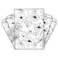 Pro Supply 10x13 100 Black and White Sketched Floral Summer Designer Poly Mailers Waterproof Self Sealing Tear Resistant Polymailers Shipping Envelopes Premium Printed Bags For Small Businesses