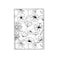 Pro Supply 10x13 100 Black and White Sketched Floral Summer Designer Poly Mailers Waterproof Self Sealing Tear Resistant Polymailers Shipping Envelopes Premium Printed Bags For Small Businesses