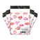 Pro Supply 10x13 100 Lips and Valentines Day Designer Poly Mailers Waterproof Self Sealing Tear Resistant Polymailers Shipping Envelopes Premium Printed Bags For Small Businesses