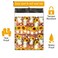 Pro Supply 10x13 100 Sunflower Mason Jars Fall Designer Poly Mailers Waterproof Self Sealing Tear Resistant Polymailers Shipping Envelopes Premium Printed Bags For Small Businesses