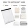 P&L ART. 235 x 30 Inch Poly Mailers SelfSeal Shipping Bags for Coats Blankets Bedding TearResistant WaterResistant Plastic Mailing Envelopes Pearl White