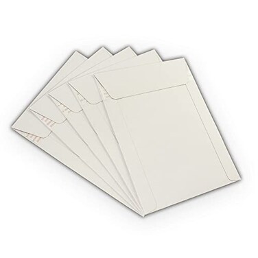 EcoSwift 5 1275 x 15 Rigid Photo Mailers Stay Flats White Cardboard Self Seal Envelopes 1275x15