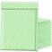 Famagic Bubble Mailers 85x12 Inch 25pc Mint Green Shipping Bags Chic Packaging Bags For Small Business Colored Padded Mailing Envelopes Opaque Matte Self Seal Bubble Poly Mailers Bulk 2