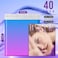 Fuxury Bubble Mailers 85x12 40 Pack Padded Envelopes Usable Size 85x11 Thick Mailing Envelopes Bubble Opaque Padded Mailers Shipping Bags for Mailing Jewelry Makeup Small Business 2 BluePurple