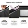 Fuxury Kraft Bubble Mailer 85x12 Inch 25 Pack Strong Adhesion Padded Envelopes Self Seal Bubble Envelopes Waterproof Cushioned Padded Mailers Packaging for Small BusinessBulk Black