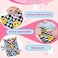 Fuxury Poly Mailers 10x13 Inch 50PcsShipping Bags for ClothesStrong Adhesive Shipping Envelopes for Small Business Self Seal Poly Bag Mailing Envelopes Retro Checkerboard