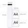 LanttAotte Unique Poly Mailers 10x29 Inch 20 Pack Envelopes Bag for Long ItemsWhite Self Sealing Waterproof Mailing Shipping Bags