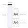 LanttAotte Unique Poly Mailers 10x29 Inch 20 Pack Envelopes Bag for Long ItemsWhite Self Sealing Waterproof Mailing Shipping Bags