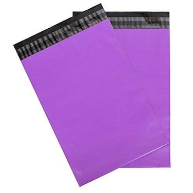 BESTeck ProLine 9x12 Purple Poly Mailer Envelopes Shipping Bags with Self Adhesive Waterproof and TearProof Postal Bags 100