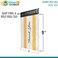 Shop4Mailers 6 x 9 Glossy White Decorative Thank You Plastic Poly Mailer Bags Waterproof Shipping Mailing Envelope 2 Mil for Apparel Clothes Shirts Books Permanent Adhesive Seal 100 Pack